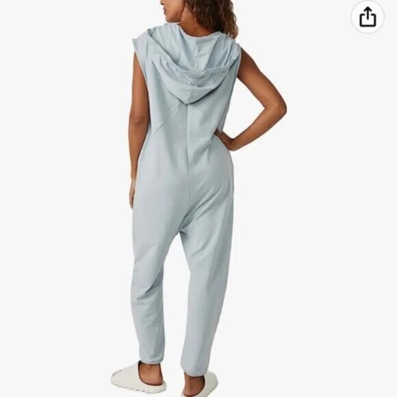 Free People Movement Nothing But Sweats One-Piece Jumpsuit - Picture 3 of 12